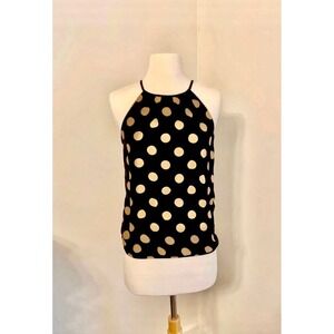 Express‎ Polka Dot Halter Top